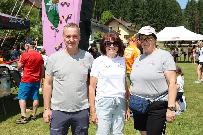 von links: die Organisatoren Wolfgang Raninger, Giselinde Seidlinger, Christa Taferner
