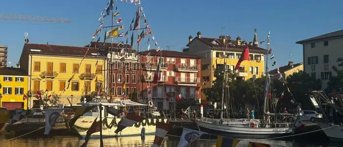 Perdòn de Barbana in Grado, eine der ältesten Bootswallfahrten Italiens