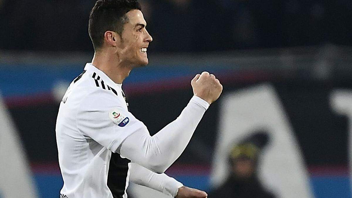 Ronaldo traf für die Juve