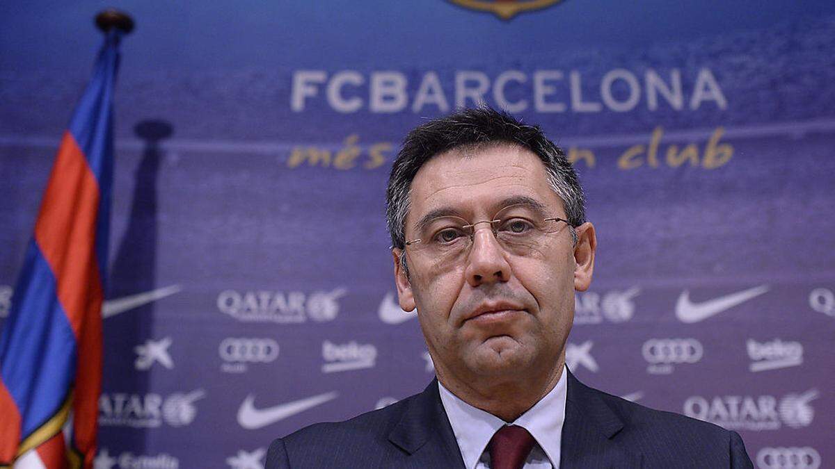 Josep Maria Bartomeu droht die Anklagebank