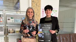 Timea Ráth-Végh und Astrid Kniendl von Akzente