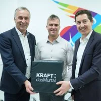 Geschäftsführer Wuppermann Austria Hubert Pletz, „KRAFT“-Sprecher Florian Hampel und Geschäftsführer der Zellstoff Pöls AG Mike Resnicek