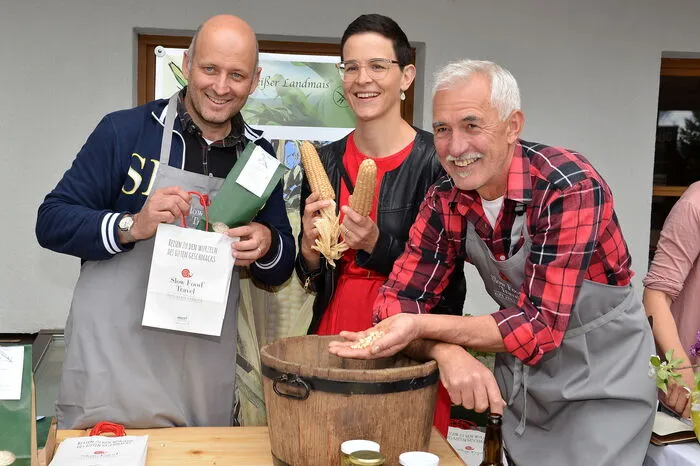 Herwig Ertl, Marianne Daberer, Sepp Brandstätter (Gailtaler Weißer Landmais)