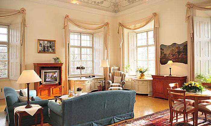 Die Max-Reinhardt-Suite im Schloss Leopoldskron
