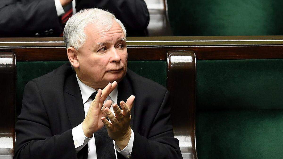 Der Chef der konservativen Regierungspartei PiS, Jaroslaw Kaczynski