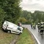 Der Lenker blieb beim Unfall unverletzt