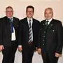Der Gemeindevorstand in Scheifling, v.l. GK Rudolf Schlager, Vizebgm. Thomas Auer, BH Peter Plöbst und Bgm. Gottfried Reif