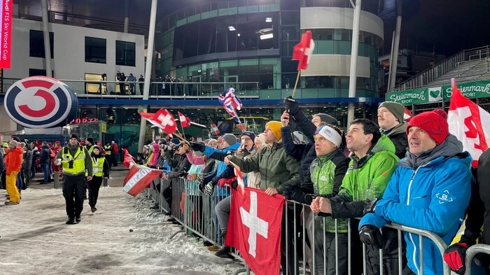 Die Stimmung bei den Fans ist gut