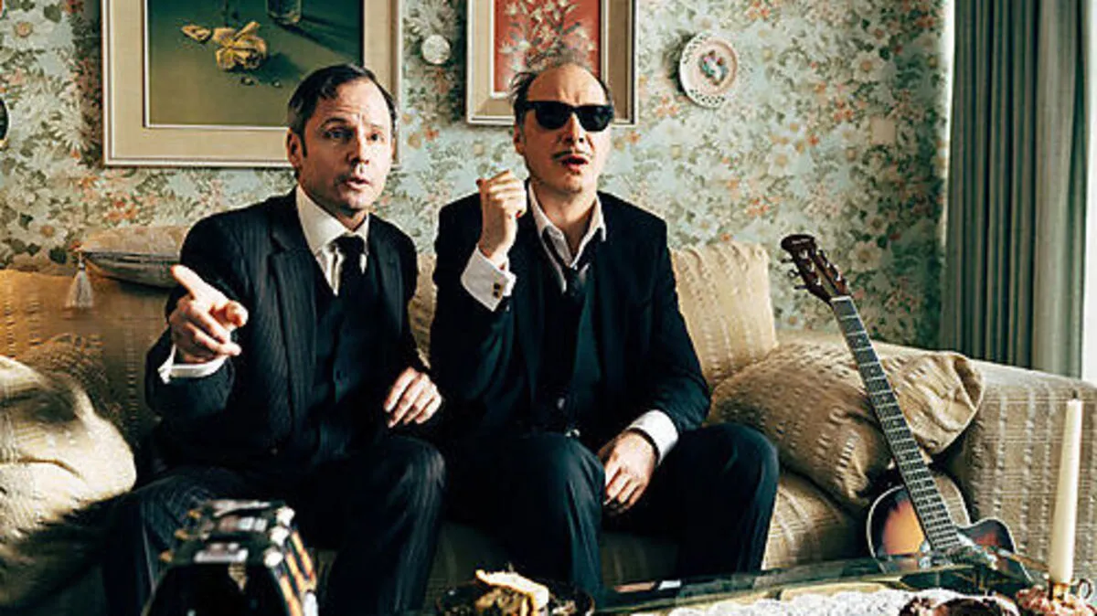 Irrwitziges Duo: Ben Münchow und Martin Brambach