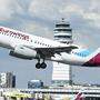 Die Lufthansa-Tochter Eurowings spart Speibsackerln ein