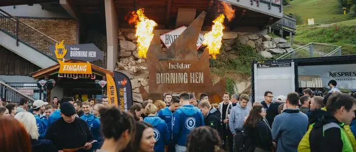Das Festivalgelände im Planai-Stadion war am Samstag bestens besucht