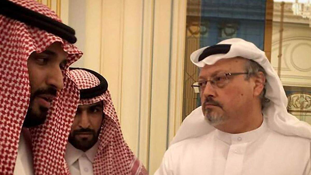 Der Journalist Jamal Khashoggi (rechts) wurde grausam ermordet 