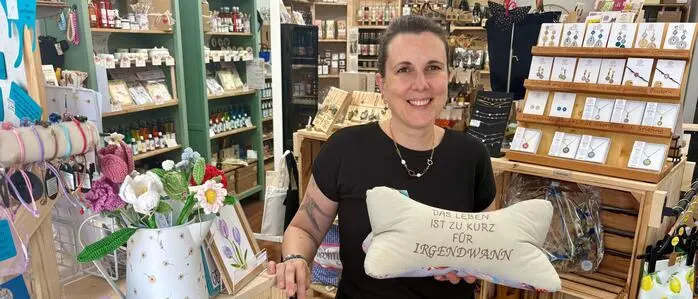 Irene Hartl hat in ihrem Sortiment verschiedenste Produkte von mehr als 40 steirischen Herstellern