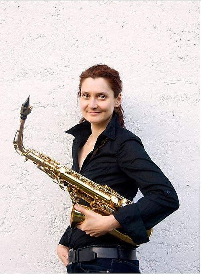 Mit ihrem Trio Sublim live in Graz: die Kölner Saxofonistin Angelika Niescier 