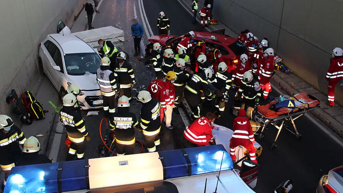 Großaufgebot an Rettungskräften, darunter die FF Stainach und Unterburg im Einsatz