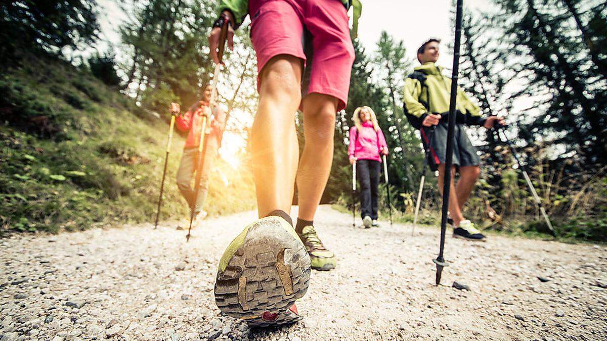 Auch Nordic Walking ist in Obdach möglich (Sujet)