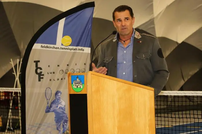Grußworte gab es von Sportstadtrat Helmut Kraßnig.