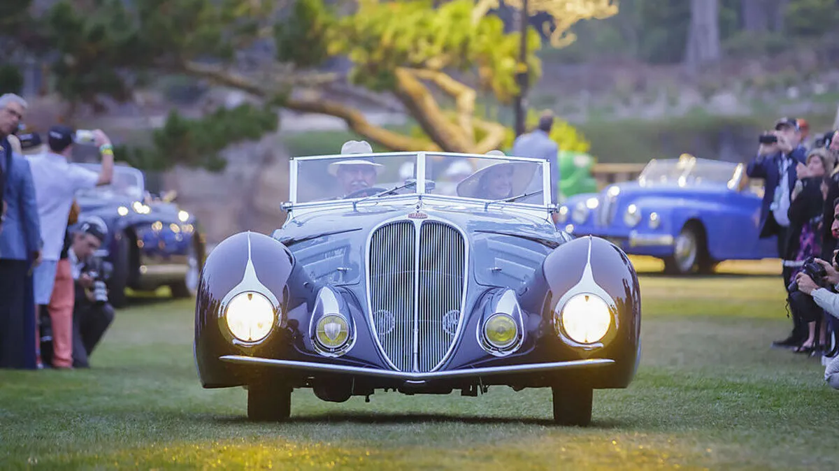 Ein Delahaye in Pebble Beach