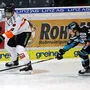 Die 99ers (links im Bild: Matt Garbowsky) haben am Dienstag in Linz die Chance, sich einen Matchpuck zu sichern