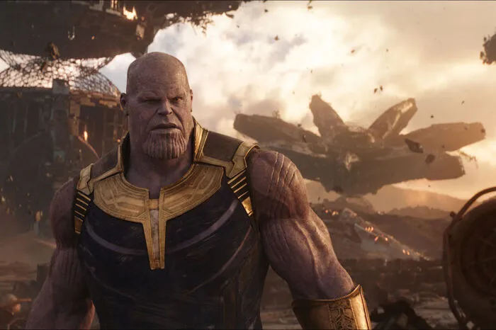 Großer Auftritt für den Schurken mit dem großen Kinn: Josh Brolin als Thanos.