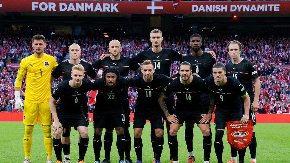 Die Österreicher haben gegen Dänemark verloren