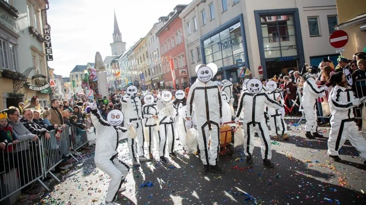4000 Narren nahmen am Faschingsumzug teil