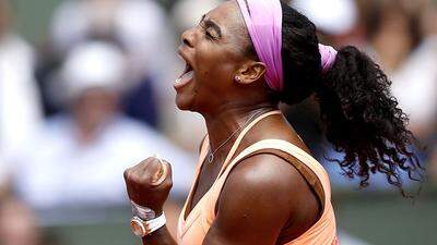 Serena Williams steht im Halbfinale der French Open