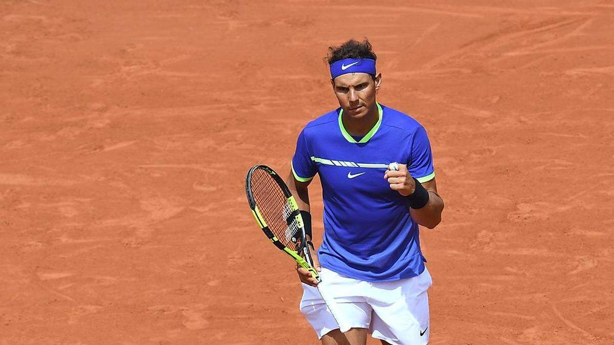 Rafael Nadal steht zum 31. Mal in einem Grand-Slam-Viertelfinale