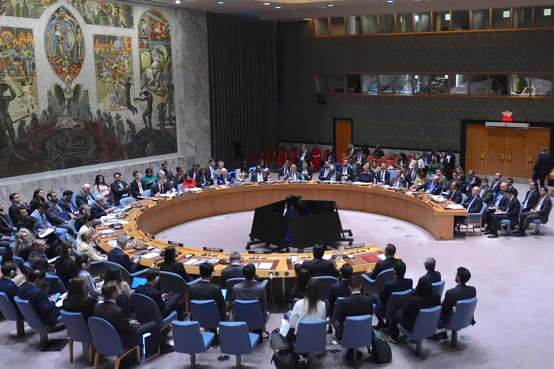 UNO-Sicherheitsrat verurteilt Angriff Israels auf Hamas in Katar