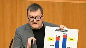 ABD0060_20251016 - WIEN - ÖSTERREICH: Markus Koza (Grüne) am Donnerstag, 16. Oktober 2025, während einer Sitzung des Nationalrats im Parlament in Wien. - FOTO: APA/HELMUT FOHRINGER