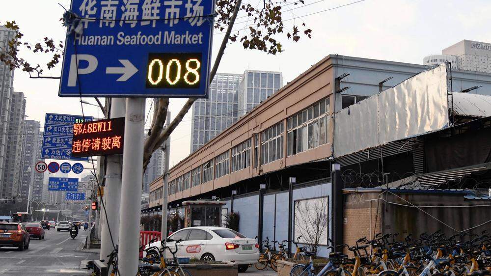 &quot;Ein frühes Epizentrum der Pandemie&quot;, nennen Fachleute den Huanan Seafood Wholesale Market in Wuhan. 