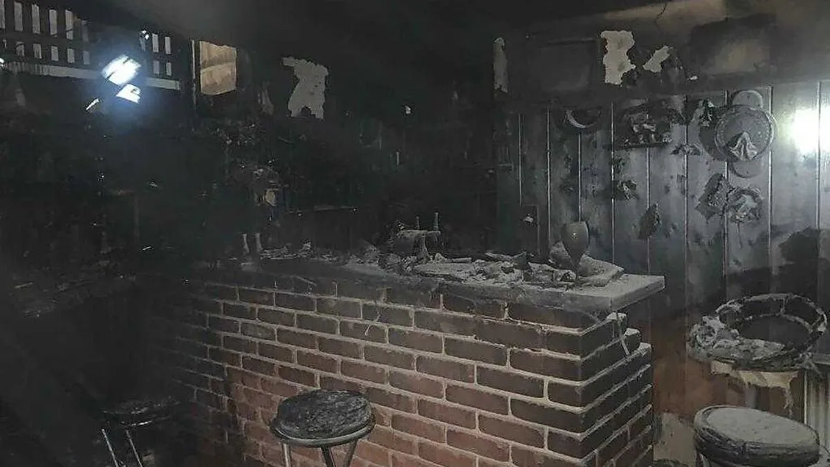 Der Partykeller eines Wohnhauses in der Pischeldorfer Straße in Klagenfurt wurde völlig zerstört 