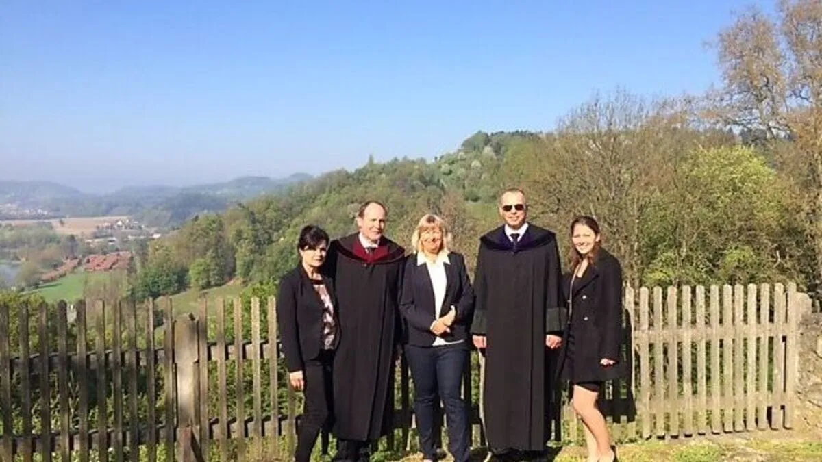 Riggi und Gerhard aus Veitsch, Andrea, Christian und die Seggaubergerin Sarah