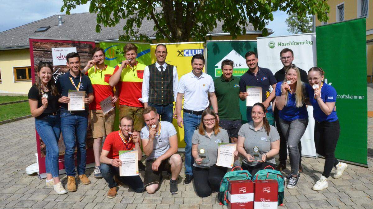 Die Siegerinnen und Sieger der Agrar- und Genussolympiade