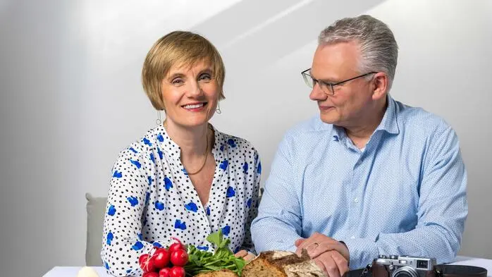 Food-Bloggerin Isolde Bornemann sowie Fotograf und TV-Journalist Dieter Bornemann