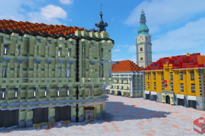 Auch an Klagenfurt wird schon gebaut. 