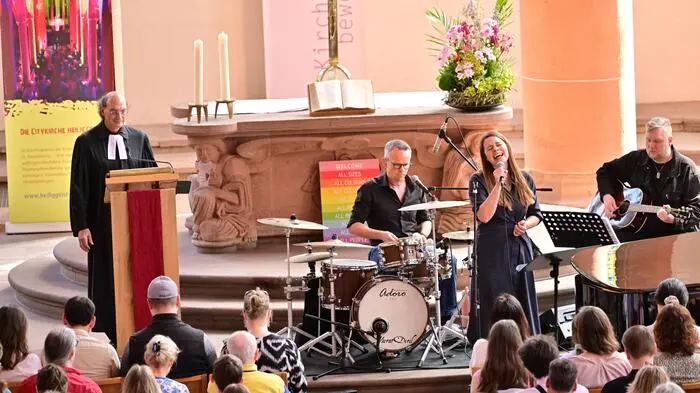 Taylor-Swift-Gottesdienst in der Heiliggeistkirche in Heidelberg 