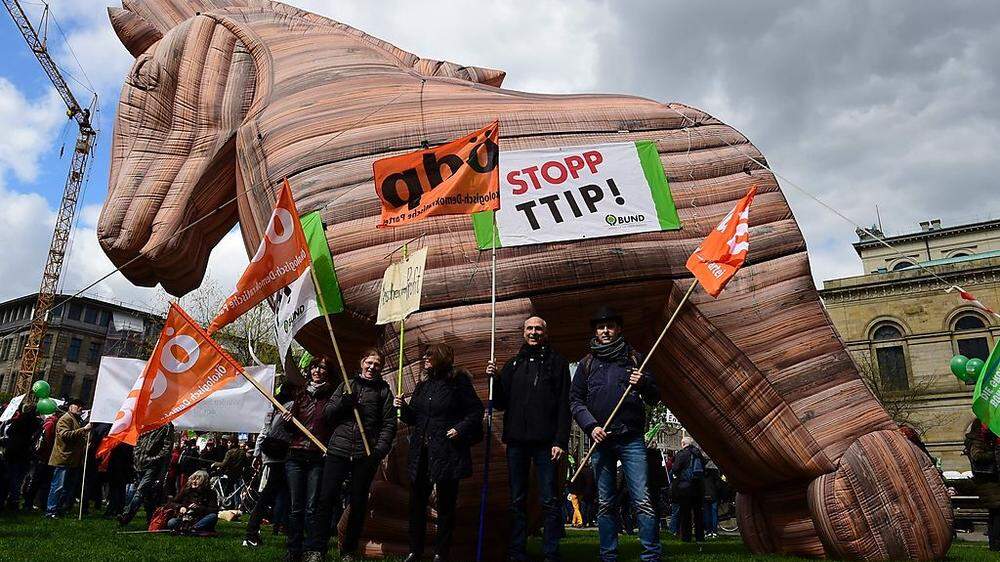 Auch in Deutschland gab es bereits große Demonstrationen gegen TTIP