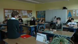 Unterricht in der NMS Fehring - mit Abstand und weniger Schülern