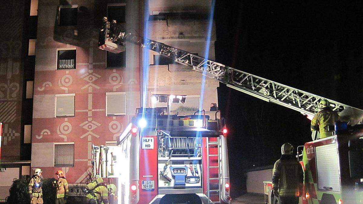 Ein Brand am Hafnerriegel ging noch einmal glimpflich aus