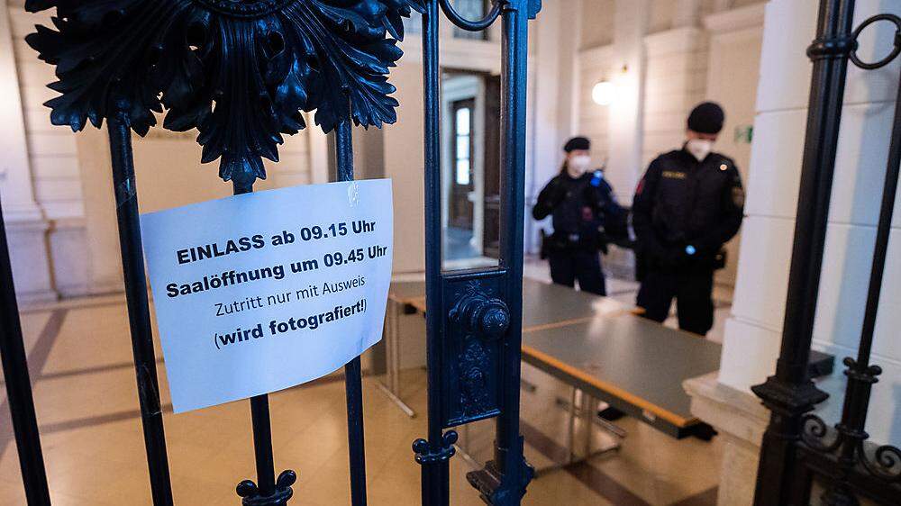 Strenge Sicherheitsvorkehrungen im Wiener Straflandesgericht