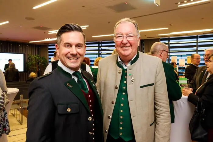 Landtagsabgeordneter Günter Wagner (FPÖ),  Bundesrat Ernest Schwindsackl (ÖVP)
