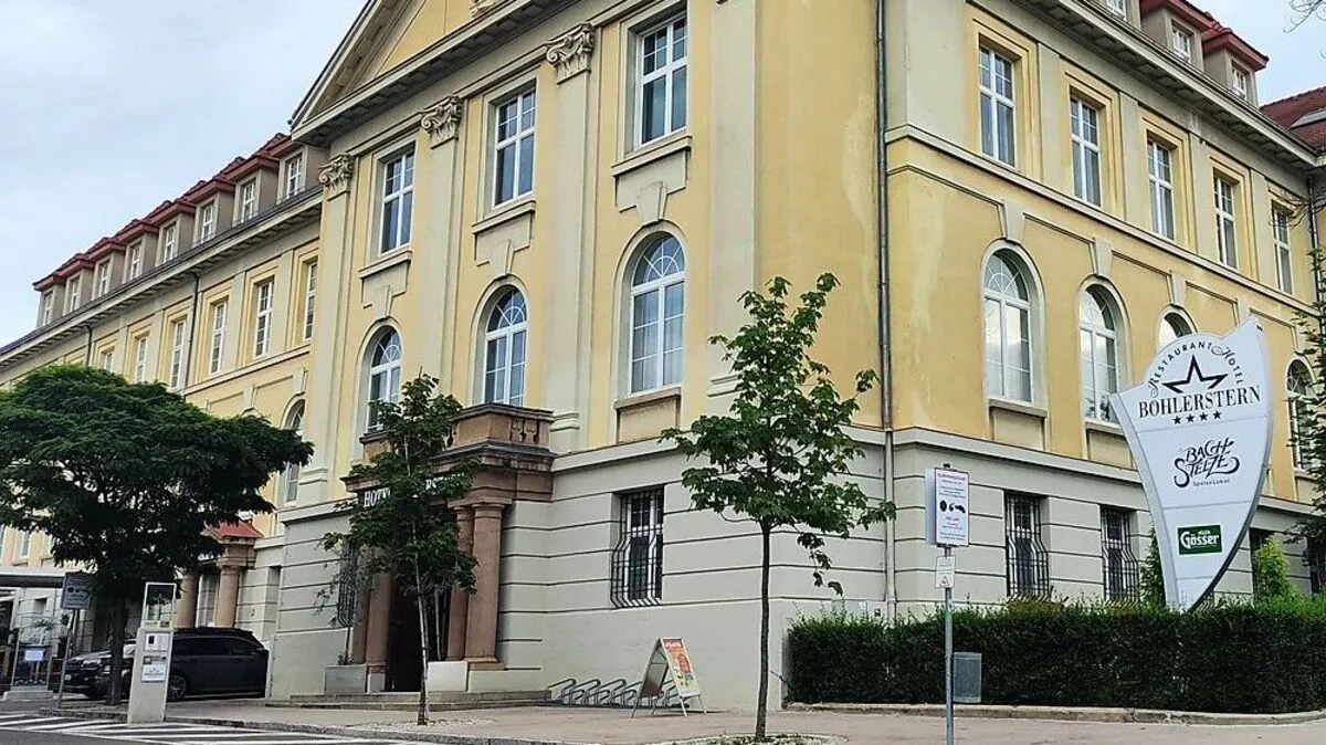 Das Kapfenberger Hotel Böhlerstern schließt Anfang 2023