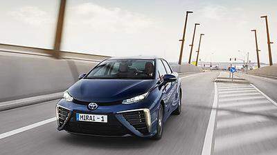 Mit dem Mirai bringt Toyota nach Hyundai das zweite Brennstoffzellenauto in Serie