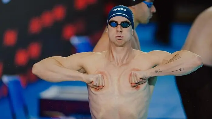 Heiko Gigler startet über die 50 und 100-Meter-Freistil und zweimal in der Staffel