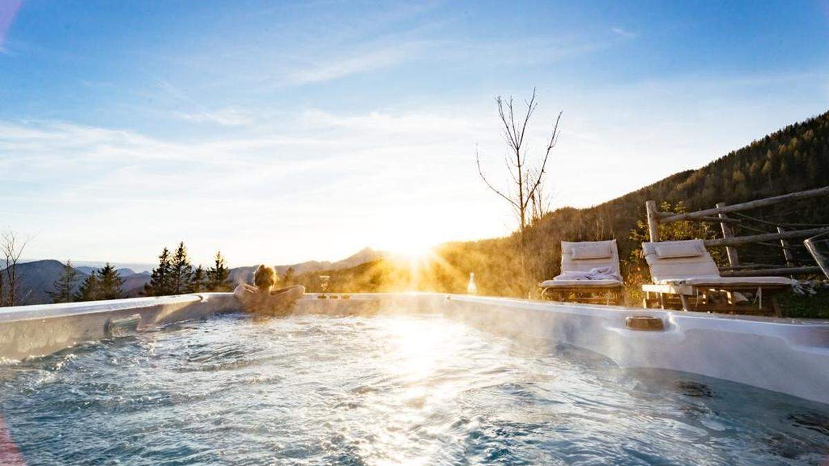 Neben den bereits bestehenden Hütten, die auch über Whirlpools verfügen, soll es ein kleines Besucherzentrum bei der Eisenkappler Hütte geben