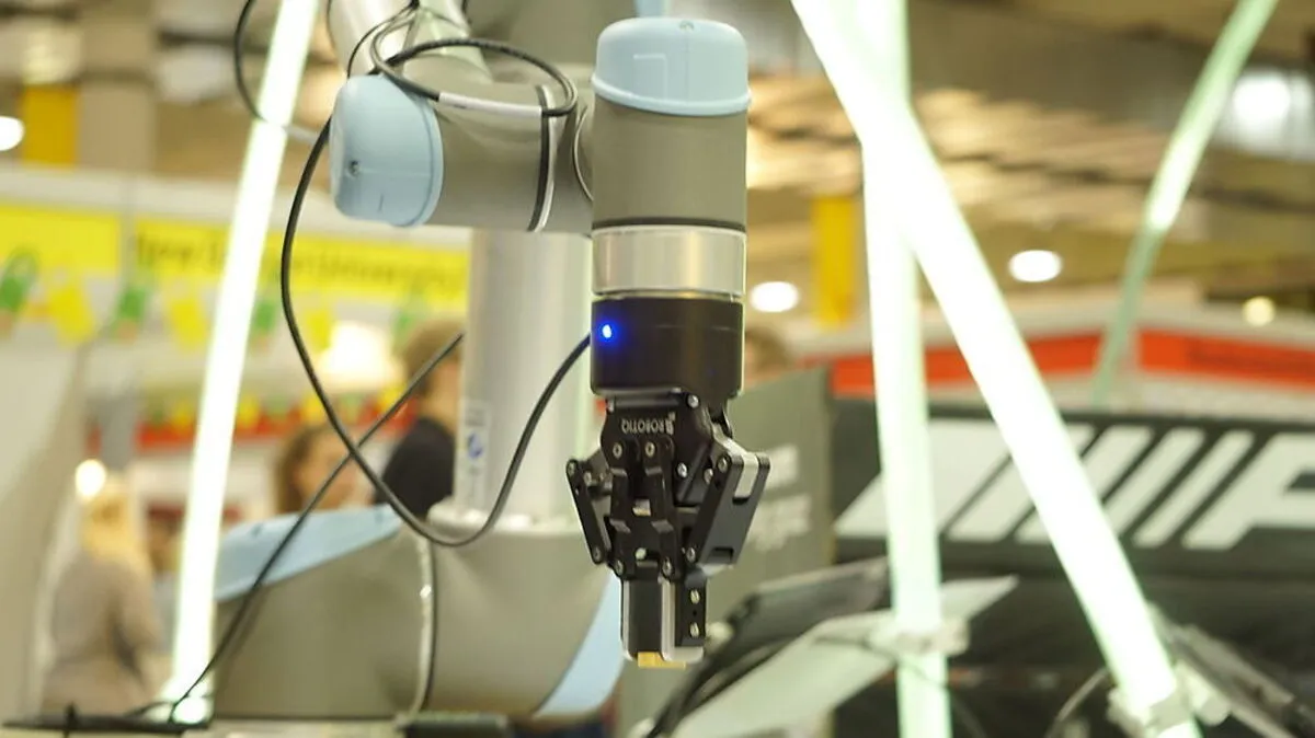 Die FH Joanneum brachte einen Roboter mit auf die BeSt³