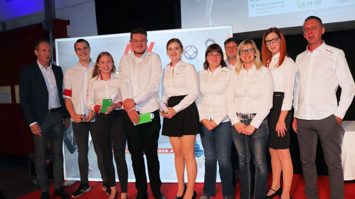 Zahlreiche Lehrlinge wurden ausgezeichnet