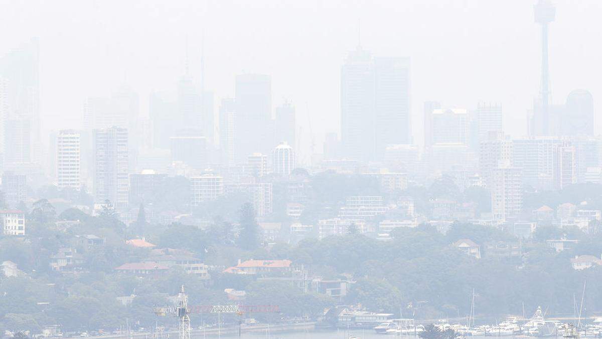 Kaum mehr Luft zum Atmen in Sydney