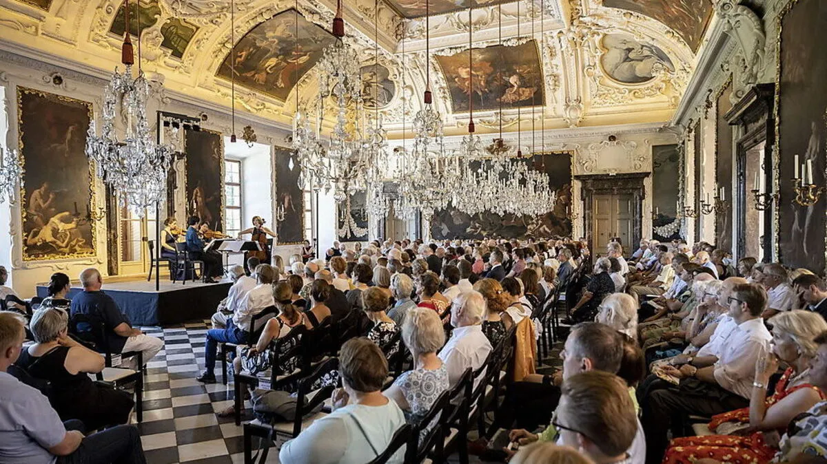 Prunkvoller Rahmen für den Beethoven-Marathon: Der Planetensaal in Schloss Eggenberg